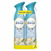 Febreze Air Freshener Spray, Odor-Fighting Room Spray, Refresh & Energize, 8.8oz, 2 Count