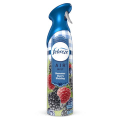 Febreze Air Freshener Spray, Odor-Fighting Room Spray, Summer Berry Picking, 8.8oz