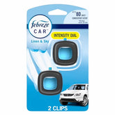 Febreze Car Vent Clip Linen & Sky Air Freshener (Pack of 14)