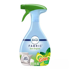 Febreze Fabric Air Freshener Gain Original, Spary Bottle, 23.6 Oz, 2 Pack