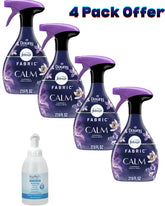 Febreze Fabric Spray Air Freshener, Odor-Fighting Fabric Refresher, Downy Calm, 27 fl oz
