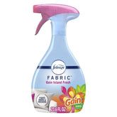 Febreze Fabric Spray Air Freshener, Odor-Fighting Fabric Refresher, Gain Island Fresh, 23.6 fl oz
