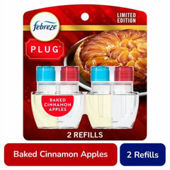 Febreze Odor-Fighting Fade Defy PLUG Air Freshener Apple Cider Oil Refill
