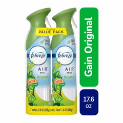 Febreze Original Gain Scent Odor Fighting Air Freshener 2 pk / 8.8 oz.