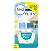 Febreze Plug Air Freshener Scented Oil Refill, Bora Bora Waters, 1 Count