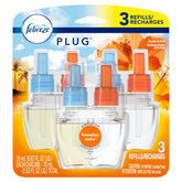 Febreze Plug Air Freshener Scented Oil Refill, Hawaiian Aloha, 3 Ct