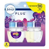 Febreze Plug In Air Freshener, Odor-Fighting Scented Oil Refill, Gain Moonlight Breeze, 2 Refills