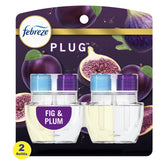 Febreze Plug In Air Freshener, Odor-Fighting Scented Oil Refill, Linen & Sky, 2 Refills