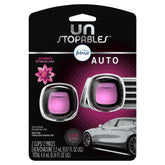 Febreze Unstopables Car Odor Eliminating Air Freshener, Shimmer, 2 Count