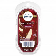 Febreze Wax Melts Air Freshener Refills, Apple Cider, 6 Count, 2.5 Oz Limited Edition