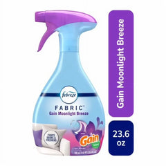 Pack of 2 - Febreze Odor-Fighting Fabric Refresher with Gain Moonlight Breeze 23.6 fl oz