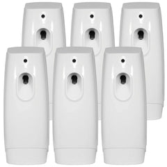 TimeMist White Settings Metered Dispenser Air Care System - (Case of 6) - 1047809 - Classic Metered Aerosol Fragrance Dispenser Keeps Your Spaces Smelling Fresh, Clean & Healthy