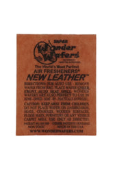 Wonder Wafers Air Fresheners Individually Wrapped, New Leather Fragrance