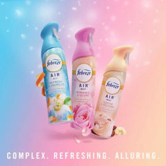 2X - Febreze Air Mist Soothe & Restore Mood-Enhancing Home Air Freshener Spray Aerosol Can