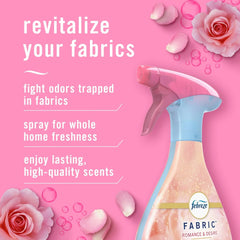 Febreze Odor-Fighting Fabric Refresher, Romance & Desire, 23.6oz - 4 Pack