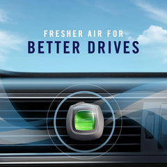 Febreze Car Odor-Fighting Air Freshener Vent Clip, Linen & Sky, 1 count