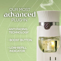 Air Wick Vibrant Plug-In Scented Oil Air Freshener Warmer Refills, Sweet Hibiscus and Magnolia, 5 Count