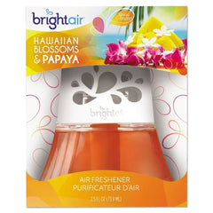 BRIGHT Air BRI 900021 2.5 oz Scented Oil Air Freshener - Orange, Hawaiian Blossoms and Papaya (6/Carton)