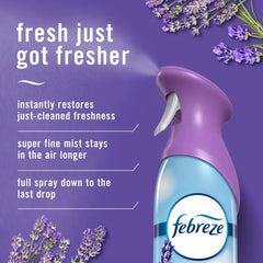 Febreze Air Mist Air Freshener Spray, Twilight Lavender Scent, 8.1oz