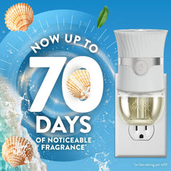 Air Wick Plug-In Scented Oil Air Freshener Warmer Refills, Calming Sea Spray and Breeze, 2 Count