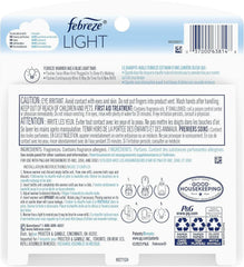 Febreze LIGHT Fade Defy PLUG Air Freshener, Bamboo, (2) .87 fl. oz. Oil Refill