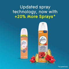 Glade Odor Fighting Soft Mist Air Freshener Room Spray, Hawaiian Breeze, 16.0oz, 2pk
