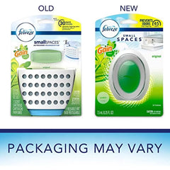 Febreze Air Freshener Bundle, Gain Original (2 Air Effects, 2 Car Vent Clips, 1 Small Spaces Air Freshener Kit)