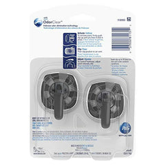 Febreze Car Air Fresheners, Linen & Sky, Odor Eliminator for Strong Odors Car Vent Clips (2 Count)