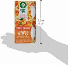 Air Wick Stick Ups Air Freshener, Sparkling Citrus, 2.1 oz, 2 pack