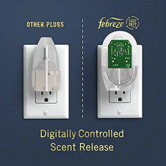 Febreze Plug in Air Fresheners, Ocean, Odor Eliminator for Strong Odors, Scented Oil Refill (3 Count)
