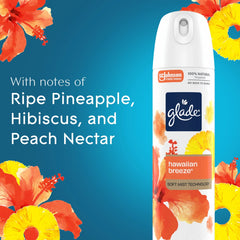 Glade® Odor Fighting Soft Mist Air Freshener Room Spray, Hawaiian Breeze®, 7.3oz., 1 Count