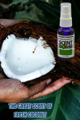 Scent Bomb Coconut Paradise Air Freshener Spray, 1 fl.oz., 4 Count Pack
