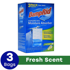 damprid hanging bag, fresh scent 16-ounce, 3-pack