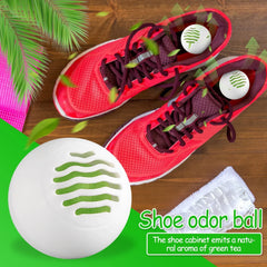 MORESEC under $5 Deodorizer Balls, Portable Shoe Deodorizer Balls, 8PCS Mini Odor Eliminator for Closet Cabinet, Natural Aromatherapy Air Freshener, Household Footwear Smell Removal