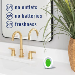 Febreze Odor-Fighting BATH Air Freshener, Gain Original Scent, 3 count