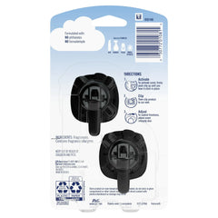 Febreze Car Ocean Scent Air Freshener Vent Clip, .07 oz. Car Vent Clip, (4 Pack of 2)