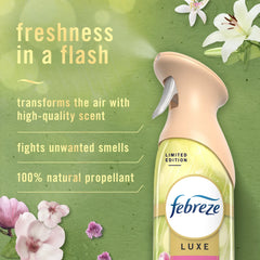 Febreze Air Freshener Spray, Odor-Fighting Room Spray, Morning Spring Showers Scent, 8.8oz, 1 Count