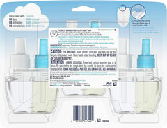 Febreze Odor-Fighting Fade Defy PLUG Air Freshener Refill, Linen & Sky, (3) .87 fl. oz. Oil Refills