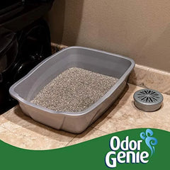 Odor Genie Odor Eliminator with Clean Meadows Fragrance, 8 oz. – Neutralizes Unpleasant Smells and Odors, for Indoor Use