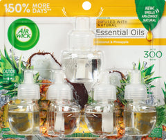 Air Wick Scented Oil Coconut & Pineapple 5CT Refill