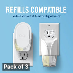 Febreze Plug Starter Kit (Pack of 3)