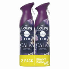 Febreze Air Freshener Spray, Odor-Fighting Room Spray, Downy Calm, 8.8oz, 2 Count (Pack of 4)