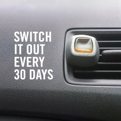Febreze Car Odor-Eliminating Air Freshener, Gain Original, 2 ct