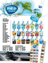 Fresh Way DF03 - Dry So Fresh Car Air Freshener (Lemon) 3 Pack