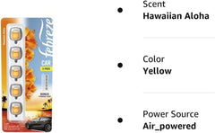 Febreze Air Freshener Car Vent Clips, Hawaiian Aloha (5 Count)