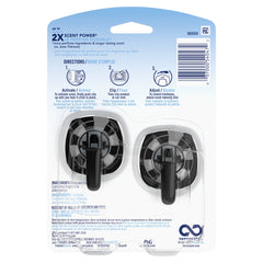Febreze Unstopables Car Odor Eliminating Air Freshener, Fresh, 2 Count