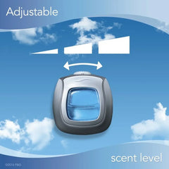 Febreze Car Vent Clip Air Freshener, Midnight Storm 1 Ea (Pack of 3)