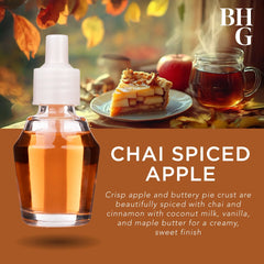 Better Homes and Gardens Aroma Accents Oil Refill, Chai Spiced Apple, 24mL