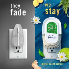 Febreze Origins Fade Defy PLUG Air Freshener & Odor Fighter Ocean Dual Oil Refills - 0.87 oz - 2 pk