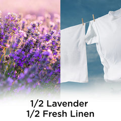 Air Wick Plug-In Scented Oil Air Freshener Warmer Refills, Fresh Linen and Lavender, 5 Count
